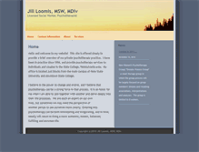 Tablet Screenshot of jillloomis.com